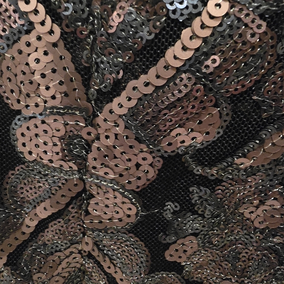 NWT Alberto Makali Sequin Halterneck Mini Dress. Size Small - Picture 10 of 11